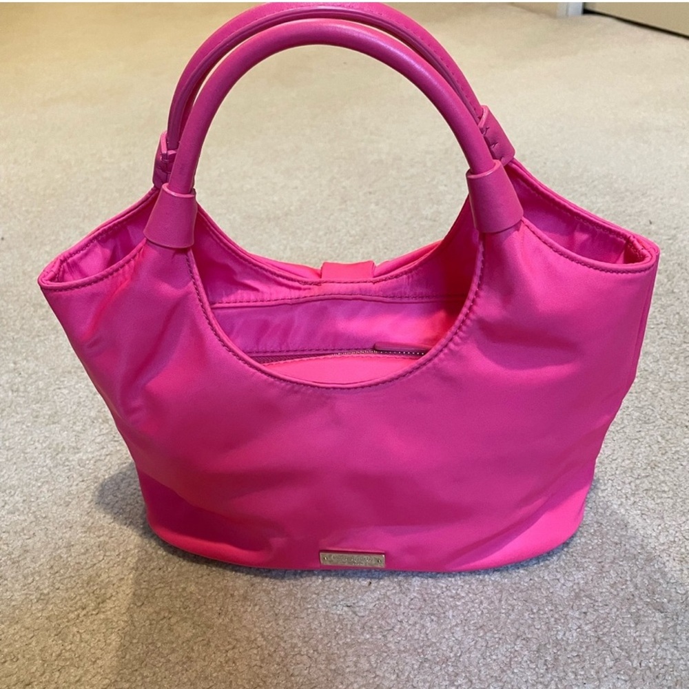 Kate Spade Fuchsia Purse with Bow Accent - Picture 2 of 3